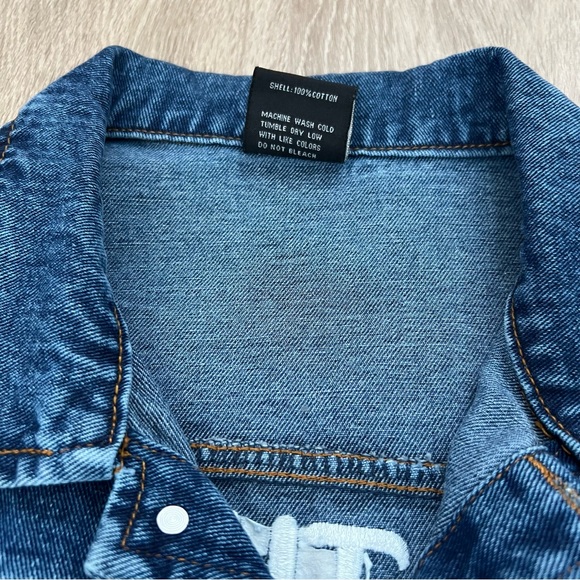 Embroidered Denim Jacket - Picture 10 of 11